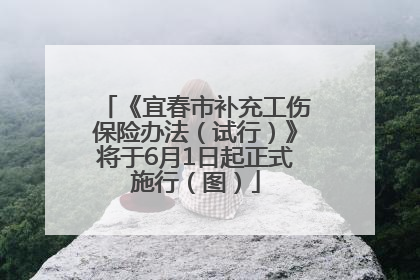 《宜春市补充工伤保险办法（试行）》将于6月1日起正式施行（图）