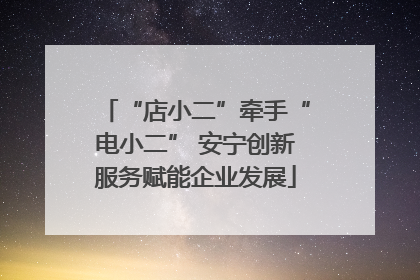 “店小二”牵手“电小二” 安宁创新服务赋能企业发展