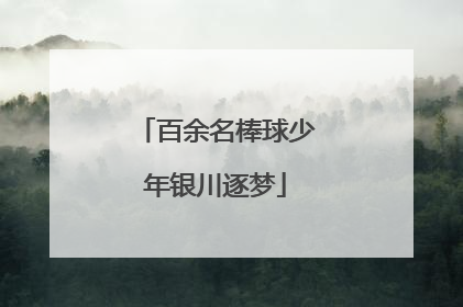百余名棒球少年银川逐梦