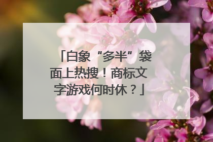 白象“多半”袋面上热搜！商标文字游戏何时休？