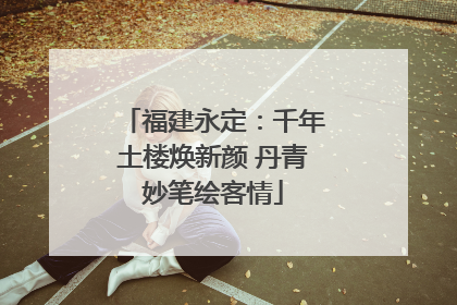 福建永定：千年土楼焕新颜 丹青妙笔绘客情