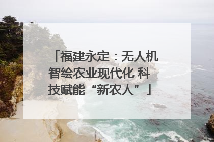 福建永定：无人机智绘农业现代化 科技赋能“新农人”