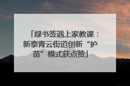 绿书签遇上家教课：新泰青云街道创新“护苗”模式获点赞