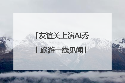 友谊关上演AI秀丨旅游一线见闻