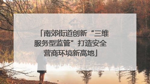 南郊街道创新“三维服务型监管”打造安全营商环境新高地