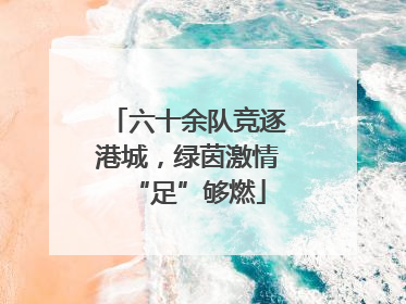 六十余队竞逐港城，绿茵激情“足”够燃