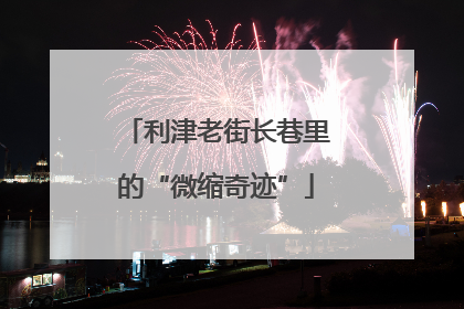 利津老街长巷里的“微缩奇迹”