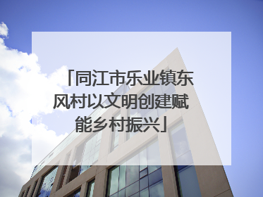 同江市乐业镇东风村以文明创建赋能乡村振兴