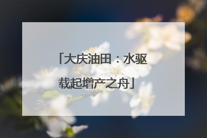 大庆油田：水驱载起增产之舟