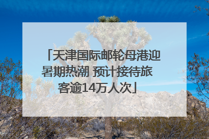 天津国际邮轮母港迎暑期热潮 预计接待旅客逾14万人次