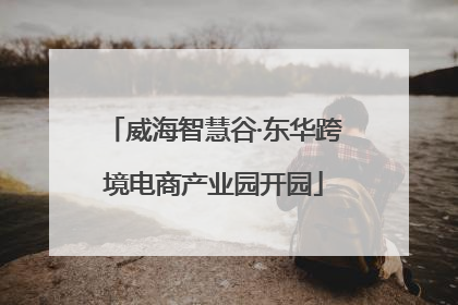 威海智慧谷·东华跨境电商产业园开园
