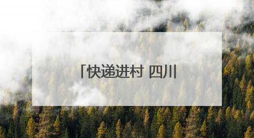 快递进村 四川宣汉大力拓展乡村消费新空间