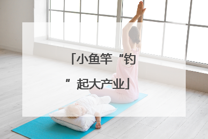 小鱼竿“钓”起大产业