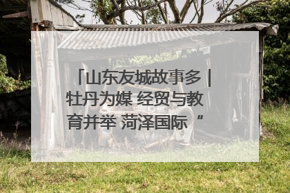 山东友城故事多｜牡丹为媒 经贸与教育并举 菏泽国际“朋友圈”扩容升级