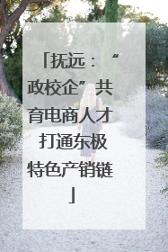 抚远：“政校企”共育电商人才 打通东极特色产销链