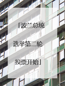波兰总统选举第二轮投票开始