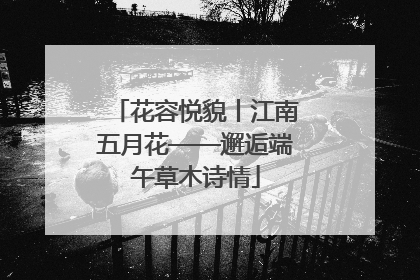 花容悦貌丨江南五月花——邂逅端午草木诗情