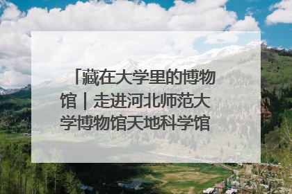 藏在大学里的博物馆｜走进河北师范大学博物馆天地科学馆：在校园里赴一场“宇宙之约”
