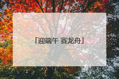 迎端午 赛龙舟