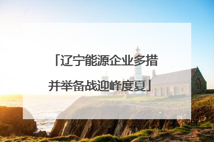 辽宁能源企业多措并举备战迎峰度夏