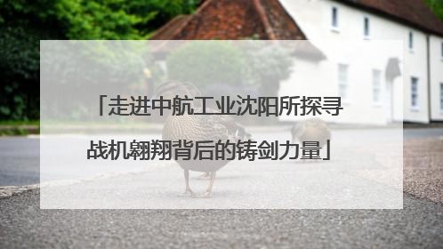 走进中航工业沈阳所探寻战机翱翔背后的铸剑力量