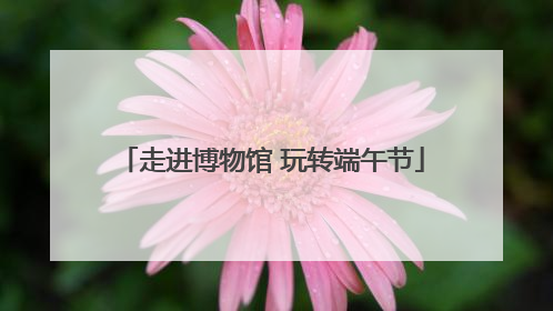 走进博物馆 玩转端午节