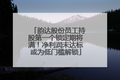 韵达股份员工持股第一个锁定期将满！净利润未达标或为低门槛解锁