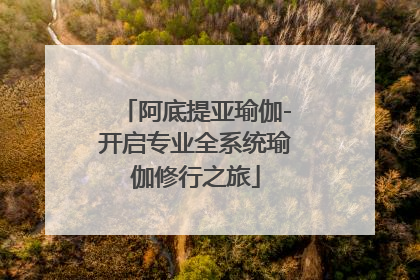 阿底提亚瑜伽-开启专业全系统瑜伽修行之旅