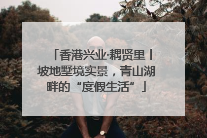 香港兴业·耦贤里丨坡地墅境实景，青山湖畔的“度假生活”