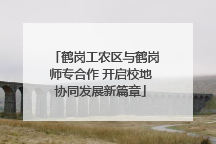 鹤岗工农区与鹤岗师专合作 开启校地协同发展新篇章